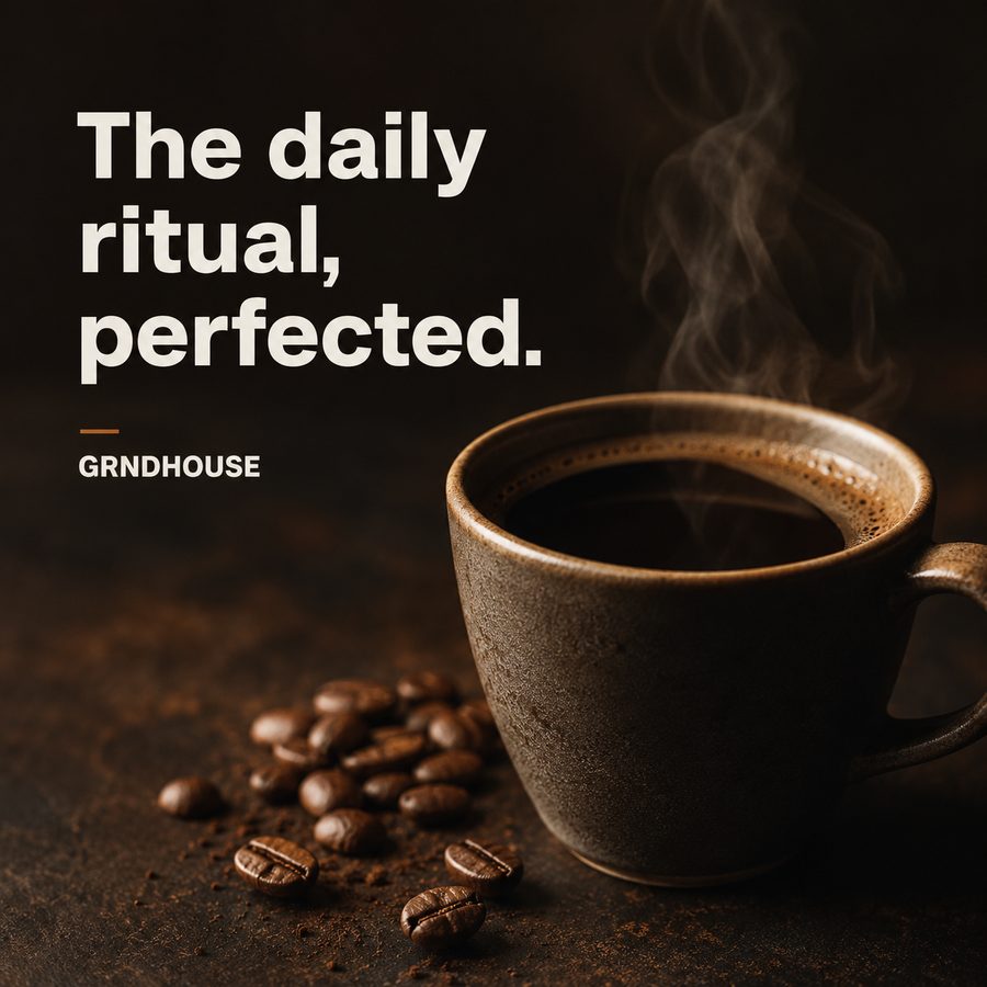 Competitor winning ad — GRNDHOUSE, the daily ritual perfected
